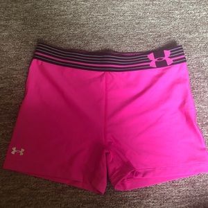 under armor spandex shorts